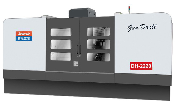 深孔鉆DH-2220機(jī)床側(cè)面外觀